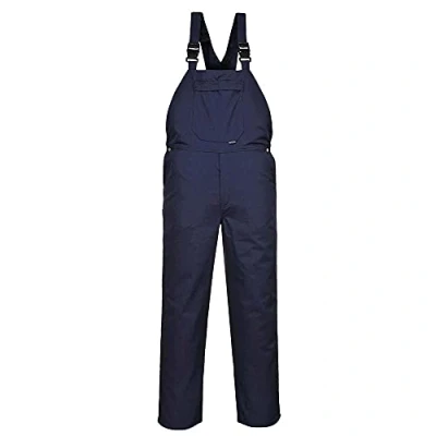Afbeelding van Portwest C875NARL Burnley tuinbroek met bandjes, maat L, marineblauw