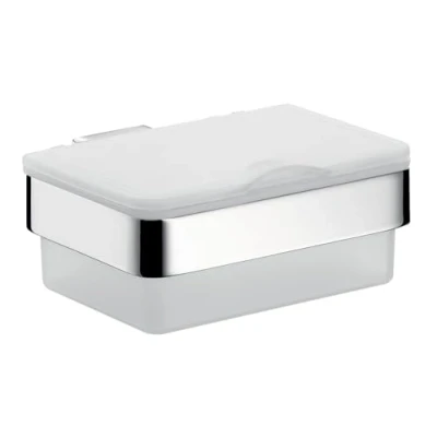 Afbeelding van Emco Loft box voor vochtige doekjes RVS