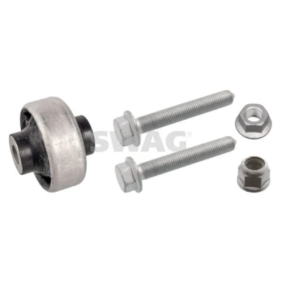 Afbeelding van SWAG 33 10 3077 Draagarmrubbers Met moer, Incl schroefset Achter, Vooras links, rechts Rubber