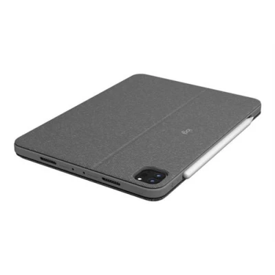 Image de Logitech Combo Touch Coque Apple iPad Pro 11 2018/2020/2021/2022 Gris Qwerty