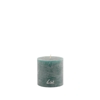 Afbeelding van Rasteli Luz Your Senses Stomp Kaars Groen Atlantic Deep D 9 cm H