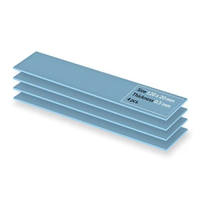 Afbeelding van ARCTIC TP 3: Premium Performance Thermal Pad, 120 x 20 0,5 mm, (Stapelbaar tot 2,0 mm zonder prestatieverlies), 4 P. Hoge prestaties, zacht, gap vulling, onregelmatigheden opvullen