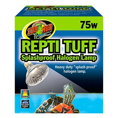 Afbeelding van Zoo Med Repti Tuff Splashproof Halogen Lamp Terrariumverlichting Spatbestendig 75W