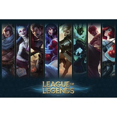 Afbeelding van ABYstyle ABYDCO697 League of Legends Champions Maxi Poster 61 x 91,5 cm