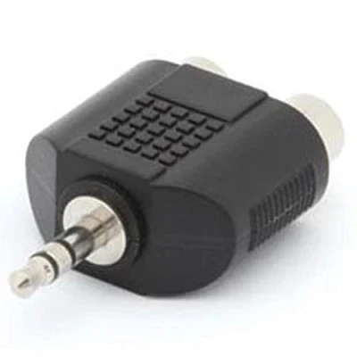 Afbeelding van Basic Adapter 2xtulp(f) 3.5(m)
