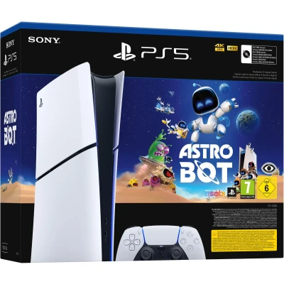 Afbeelding van Playstation PS5 Slim 1 Tb Digital Edition + Astro Bot