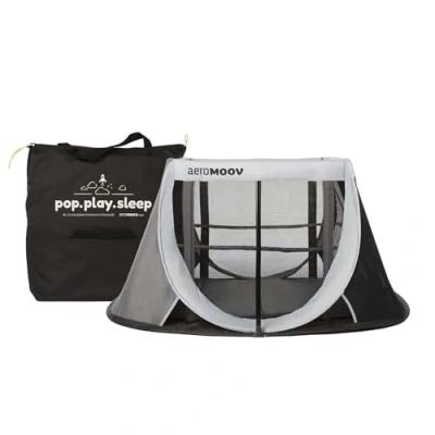 Image de Lit de voyage pliant Instant gris roche AEROMOOV