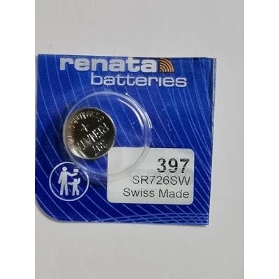 Afbeelding van Renata 397 SR726SW 1,55 V zilveroxide batterij