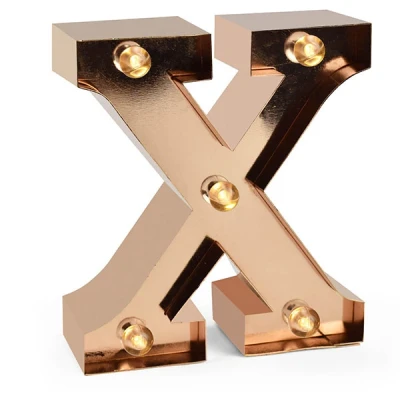 Afbeelding van Nachtlampje lichtletter X Legami