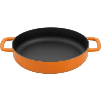 Afbeelding van COMBEKK Sous Chef Koekenpan Dubbel Handvat 24CM Oranje