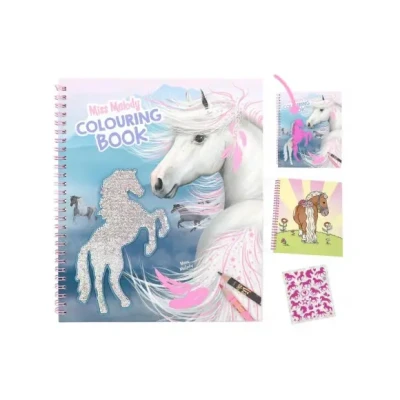 Afbeelding van Depesche Miss Melody kleurboek met pailletten