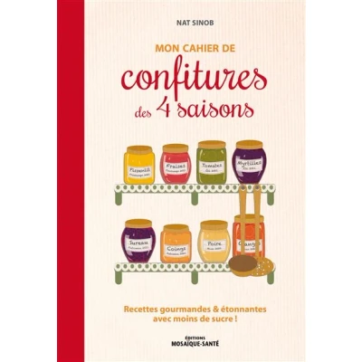 Image de Mon cahier de confitures des 4 saisons