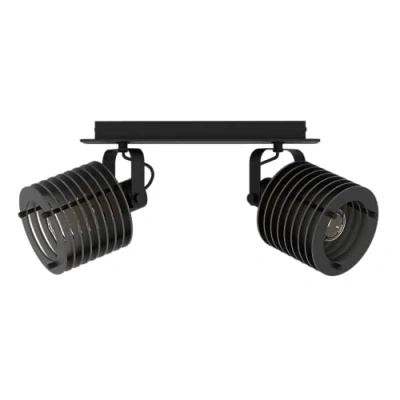 Afbeelding van EGLO Segovia Spot E27 33,5 cm Zwart Staal/Hout
