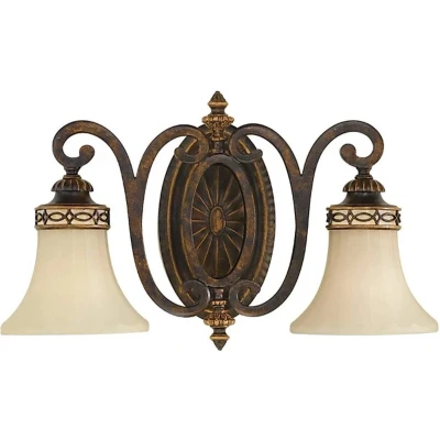 Afbeelding van Wandlamp Drawing Room, met 2 lampjes, breed