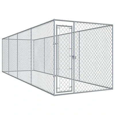 Afbeelding van vidaXL Hondenkennel voor buiten 760x192x185 m