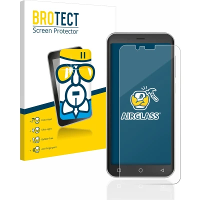 Afbeelding van BROTECT Screenprotector voor Emporia Smart 4 Folie Beschermfolie Beschermglas transparant