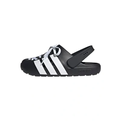 Afbeelding van adidas Adilette 2.0 CLOG Teenslippers, uniseks, Core Zwart/Ftwr Wit/Core Zwart, 38 EU