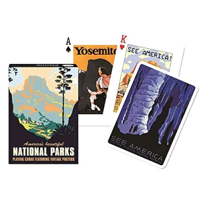 Image de Jeu de cartes Professor puzzle Parc Nationaux Piatnik