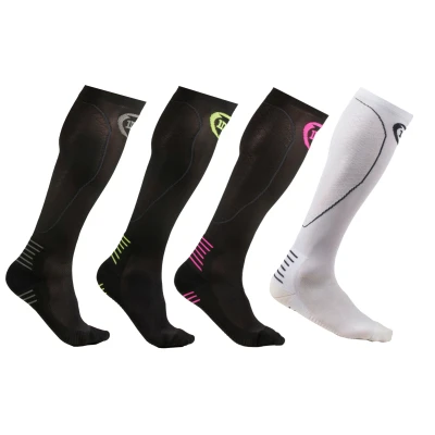 Afbeelding van INC PRO Compressiekousen zwart / groen