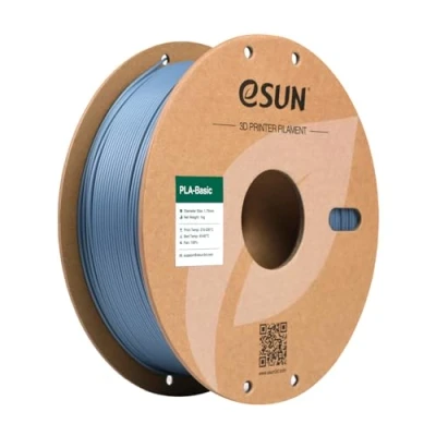 Afbeelding van eSUN EPLA filament 1,75 mm, hoge snelheid, nauwkeurigheid +/ 0,05 spoel van 1 kg, snel PLA voor 3D printers, lichtgrijs
