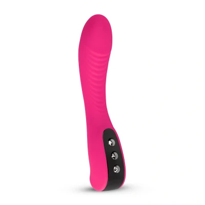 Afbeelding van Geribbelde G spot Vibrator Roze Maximum Pleasure