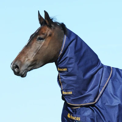 Image de Bucas Couvre Cou Irish Turnout Combi Neck 50g Navy/Gold L