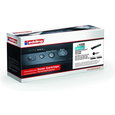 Afbeelding van edding Toner vervangt Brother TN 241BK Compatibel Zwart 2500 bladzijden 1028 18
