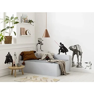 Afbeelding van Komar Star Wars 14739h muursticker Doomed 100 x 70 cm (breedte hoogte) 6 stuks Darth Vader decoratieve sticker wanddecoratie kinderkamer