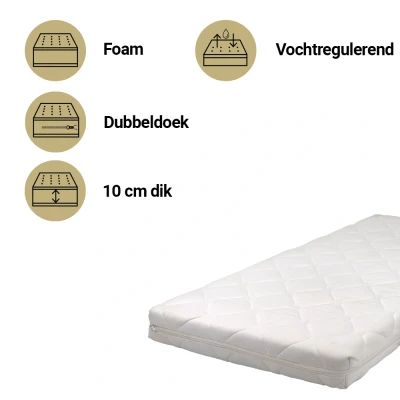 Afbeelding van Best Sleep Matras Peuterbed 70x140 Premium