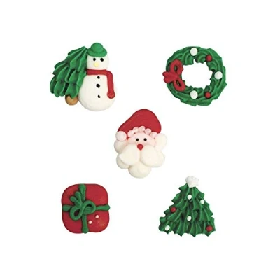 Afbeelding van Culpitt Suikerdecoratie Kerst Assortiment 250st.