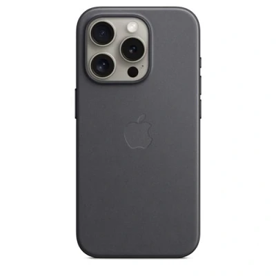 Image de Apple MagSafe Textiel Back Cover Noir iPhone 15 Pro