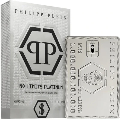 Afbeelding van Philipp Plein No Limit$ Platinum Eau de Parfum 90 ml
