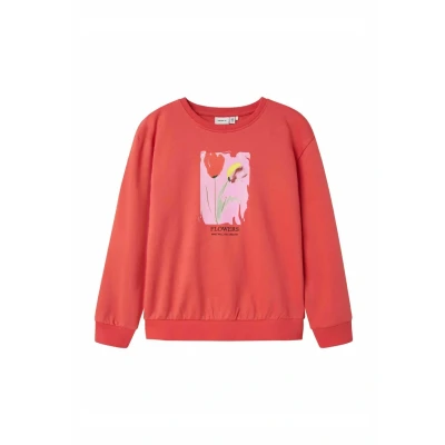Afbeelding van Name it Sweater voor kinderen, Maat: 116, Spiced coral