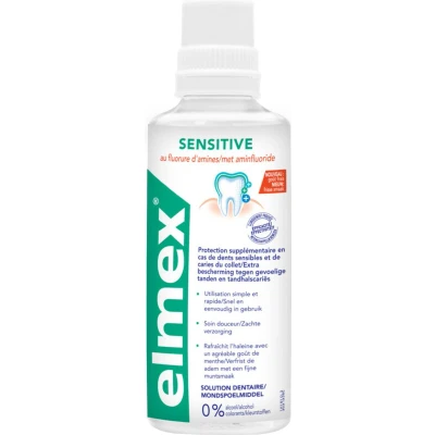 Afbeelding van 6x Elmex Tandspoeling Sensitive 400 ml