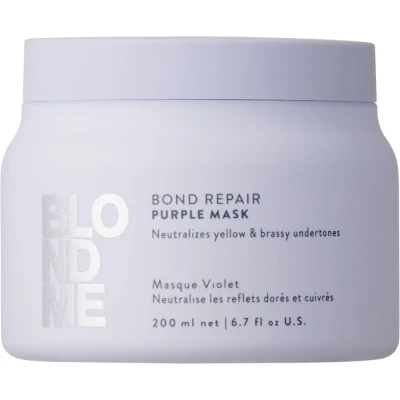 Afbeelding van Schwarzkopf Blond Me Repair Purple Mask 200 ml