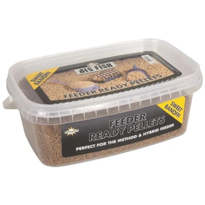 Afbeelding van Carp Spirit Dynamite Baits Big Fish Feeder Ready Pellets 1.2kg Sweet Banoffi 2mm