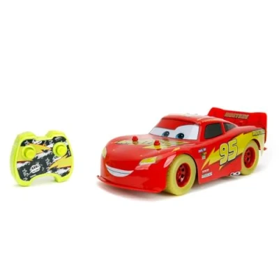Afbeelding van Jada Toys RC Lightning McQueen Glow Racers 1:14