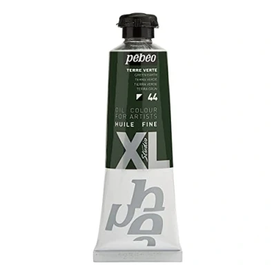 Afbeelding van Pébéo Fine XL olie 37 ml olieverf groen groene aarde