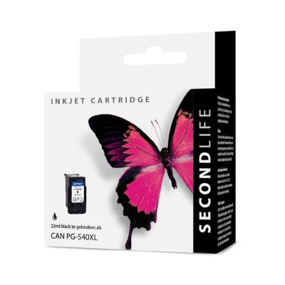 Afbeelding van Kangaro Sl 11011171 Cartridge Secondlife Canon Pg 540 Xl Zwart