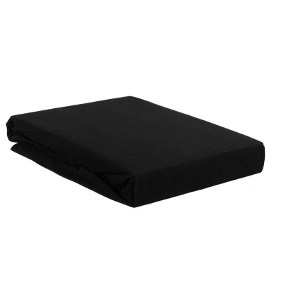 Afbeelding van Beddinghouse Jersey Topper Hoeslaken Zwart