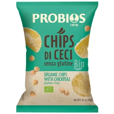 Afbeelding van PROBIOS 12 biologische chips met veiligheidstippen, x 40 g