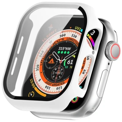 Afbeelding van Apple Watch Hard Case Waterproof Wit Geschikt voor 46mm