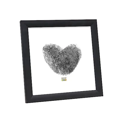 Afbeelding van Deknudt Frames fotolijst S54SF9 zwarte houtkleur hout 15x15 cm