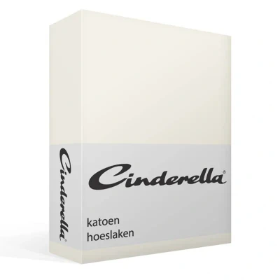 Afbeelding van Cinderella Weekend Hoeslaken 100% Katoen 90x200 cm Tot 25 matrashoogte Zandkleur