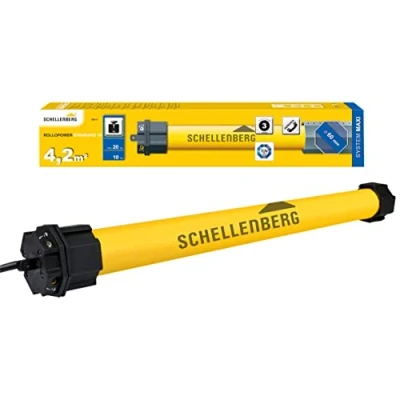 Afbeelding van Schellenberg 20611 Maxi Standard 10 buismotor voor rolluiken, oranje