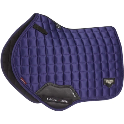 Afbeelding van LeMieux Zadeldekje Loire Classic Satin Square CC Ink Blue L (Full) Agradi.be