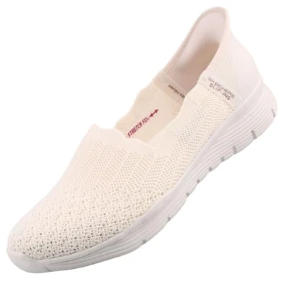Afbeelding van Skechers Seager Believe It Sneakers voor dames, Wit.