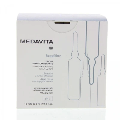 Afbeelding van Medavita Requilibre Sebum Balancing Scalp Lotion 72ml Ampullen 72 ml
