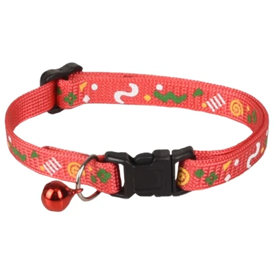 Afbeelding van Flamingo Kattenhalsband Party 25 35 cm Assorti Multi Color