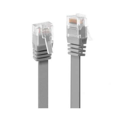 Image de Lindy Cordon de raccordement RJ 45 (M) pour 3 m UTP CAT 6 moulé gris